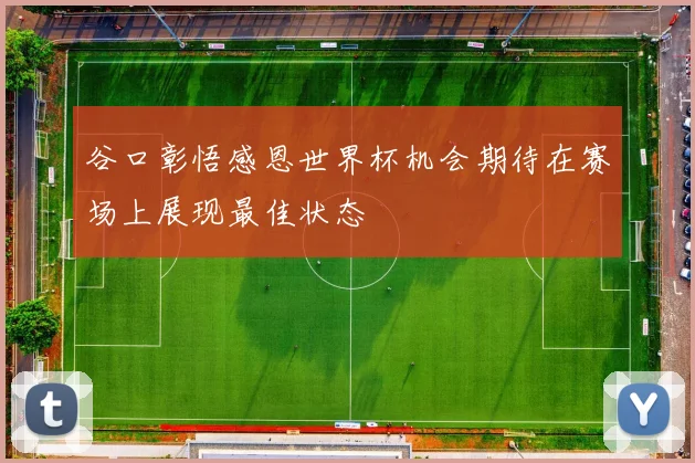 谷口彰悟感恩世界杯机会期待在赛场上展现最佳状态
